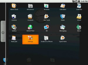 application 300x224 Test Live Android sur VirtualBox