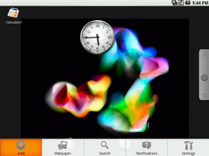 menu android 300x225 Test Live Android sur VirtualBox