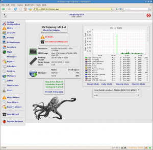 main octopussy 300x293 Octopussy  Gestion de logs centralisé