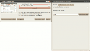 recordmydesktop 300x170 Screencast sous Linux