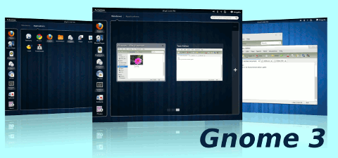 gnome 3 Nouveautés, Mockups et Screencast de Gnome 3 en attendant sa sortie en 201x