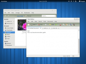 gnome 3 normal windows