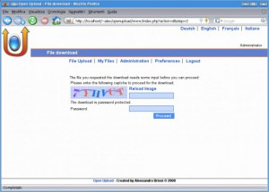 openupload protection 300x215 Applications libres dupload de fichiers volumineux
