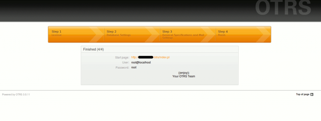 install config otrs ok 1024x386 Installer OTRS sur Ubuntu