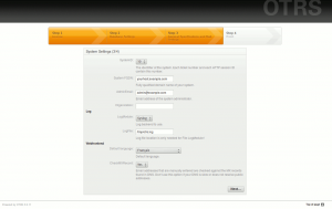 otrs install config otrs