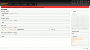 install dashboard otrs