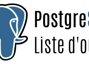 Postgresql – Liste d&rsquo;outils libres